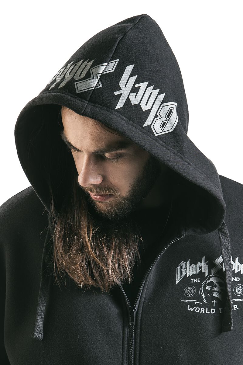 The End - Grim Reaper | Black Sabbath Sweat-shirt zippé à capuche