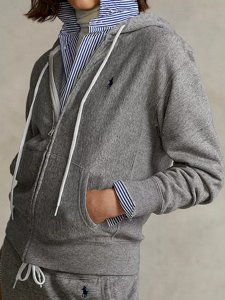 POLO RALPH LAUREN Sweatjacke grau