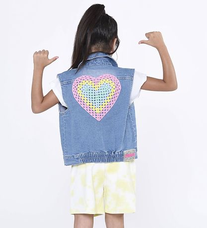 Billieblush Denimvest - Double Stone+Bleichmittel