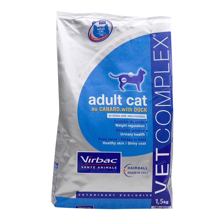 Croquettes pour chat stérilisé HPM Adult Cat Neutered 1,5kg