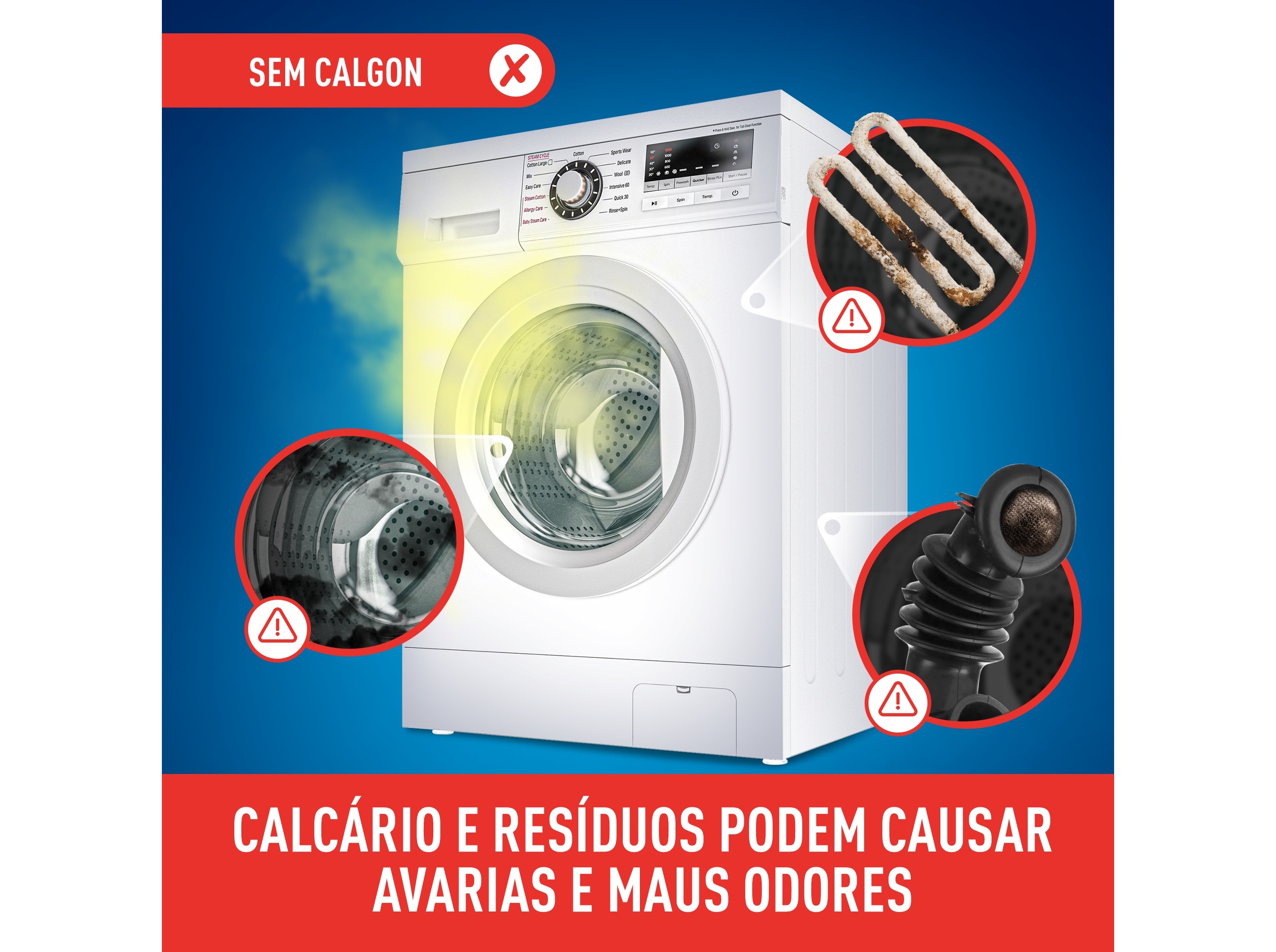 GEL ANTI-CALCÁRIO CALGON 1.5L
