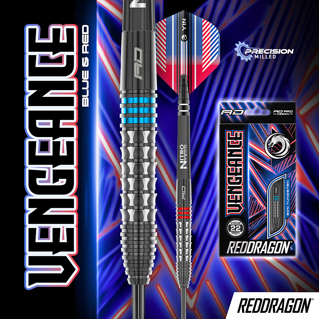 Red Dragon - Vengeance Blue - Steeldart