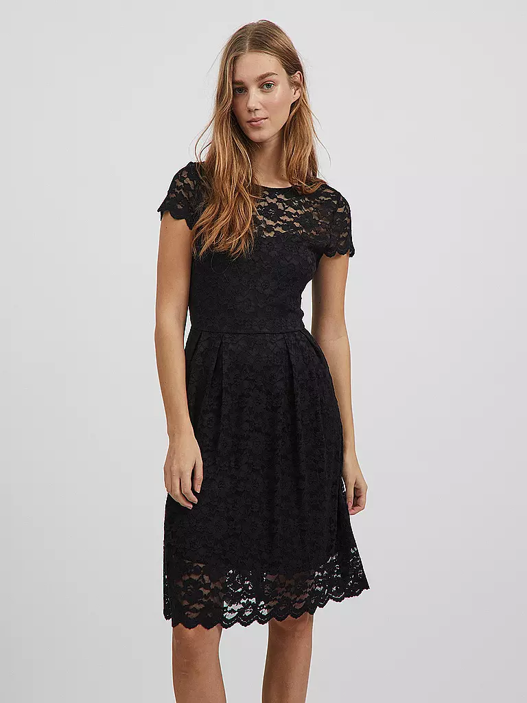 VILA Abendkleid VIKALILA  schwarz