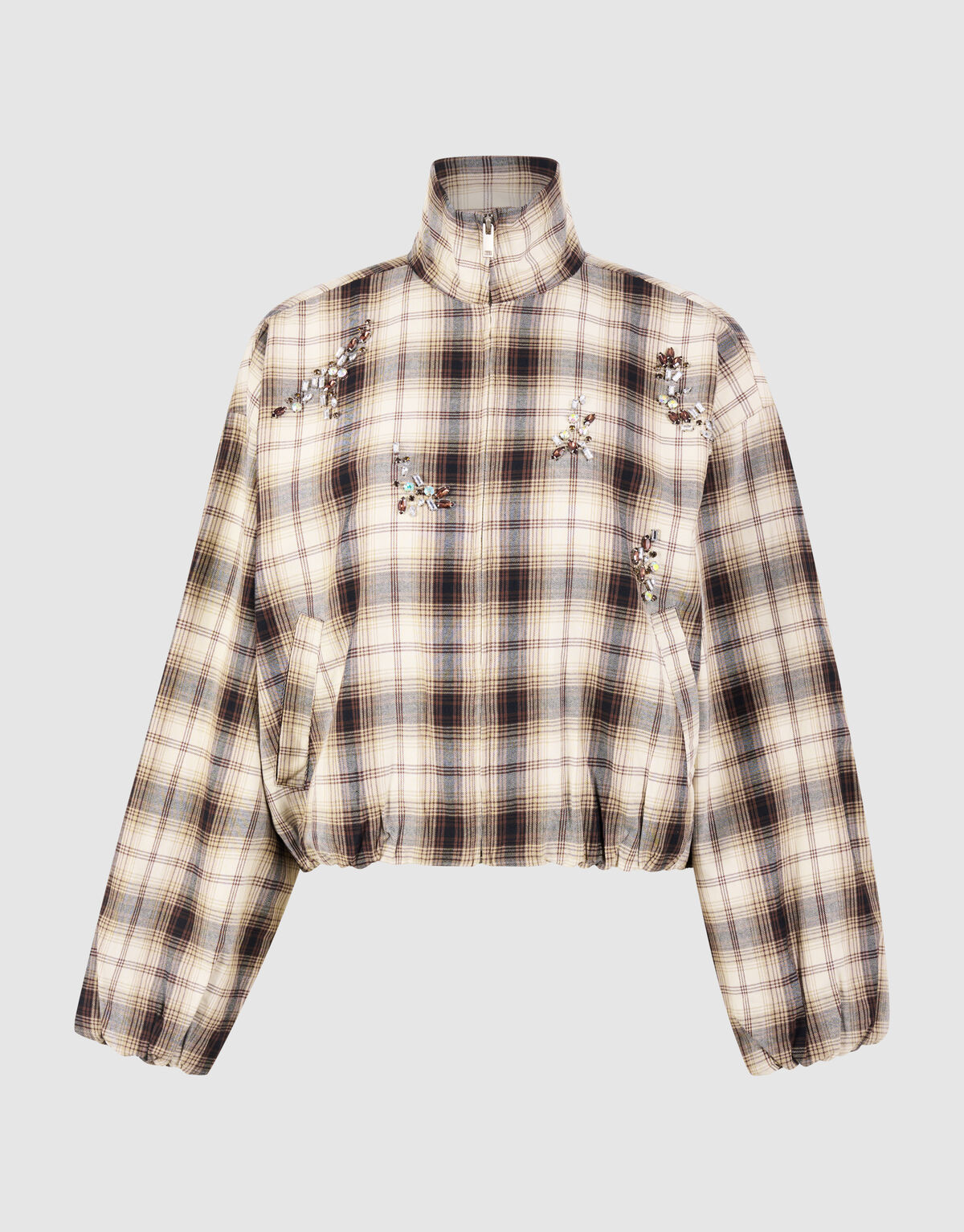 Ruiten Beaded Bomber Bruin