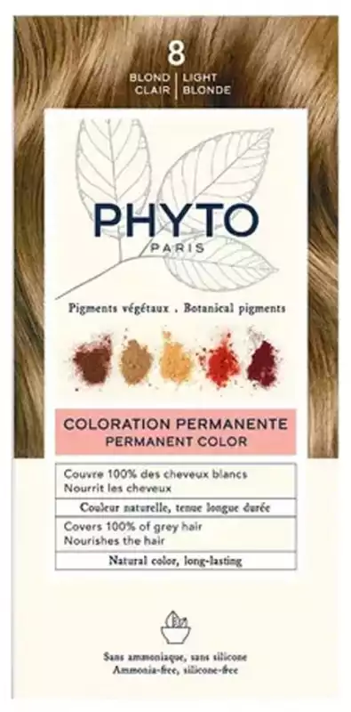 Kit Coloration - 8 Blond Clair - 1 Kit