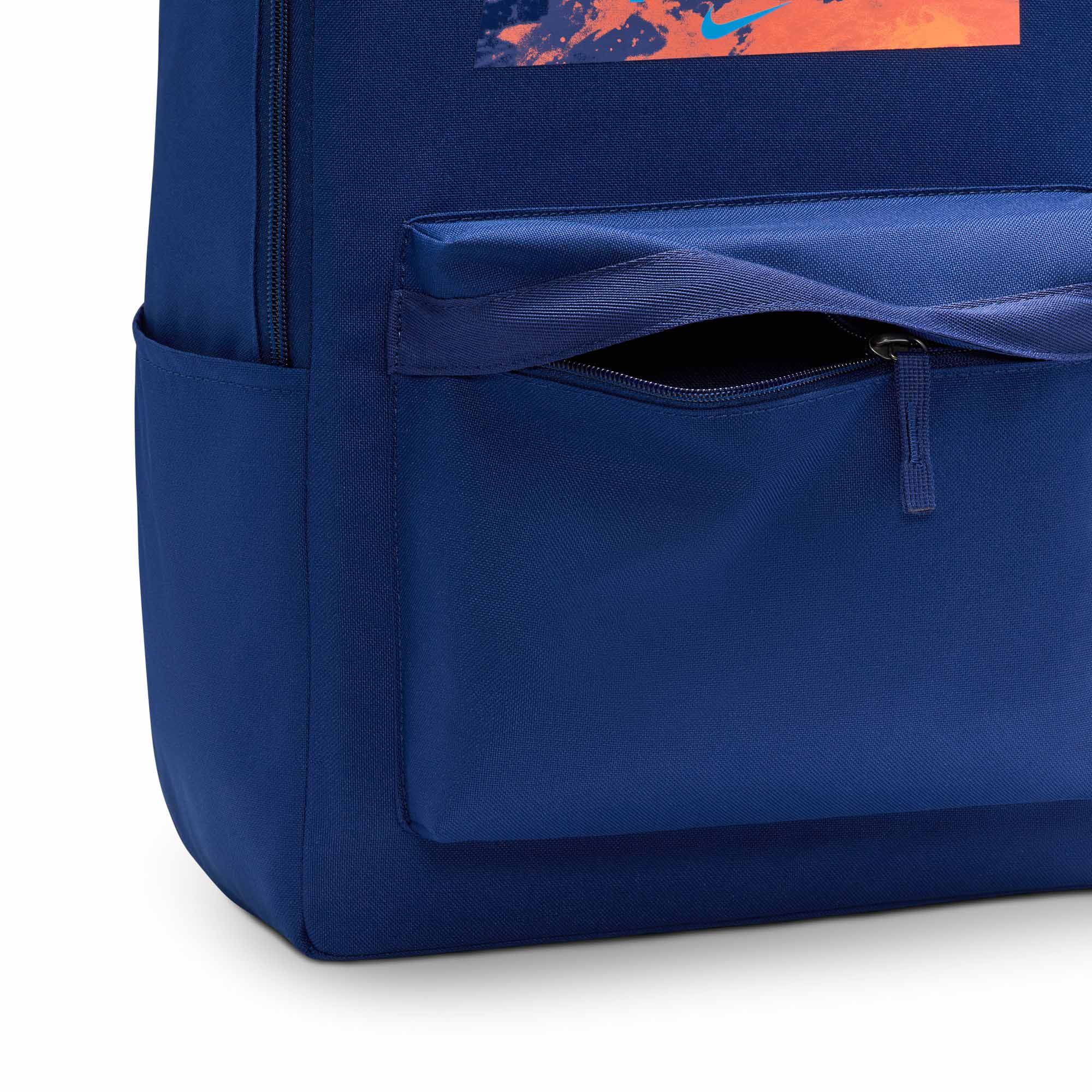 Erling Haaland Backpack Junior - 25L  492/Blue Void/Blue Void/Orange Pulse