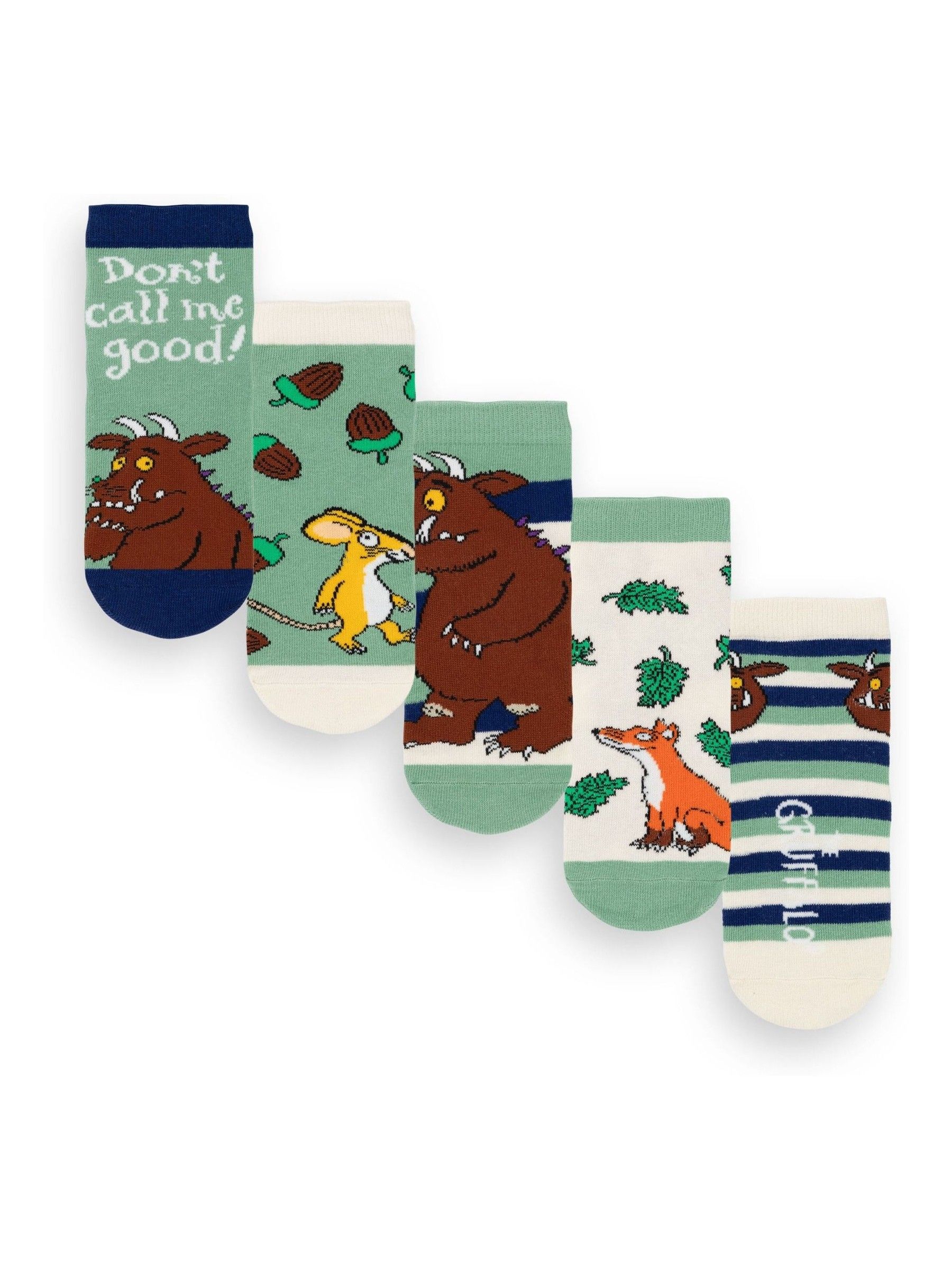 Vanilla Underground Kid Gruffalo sokken 5 verpakking