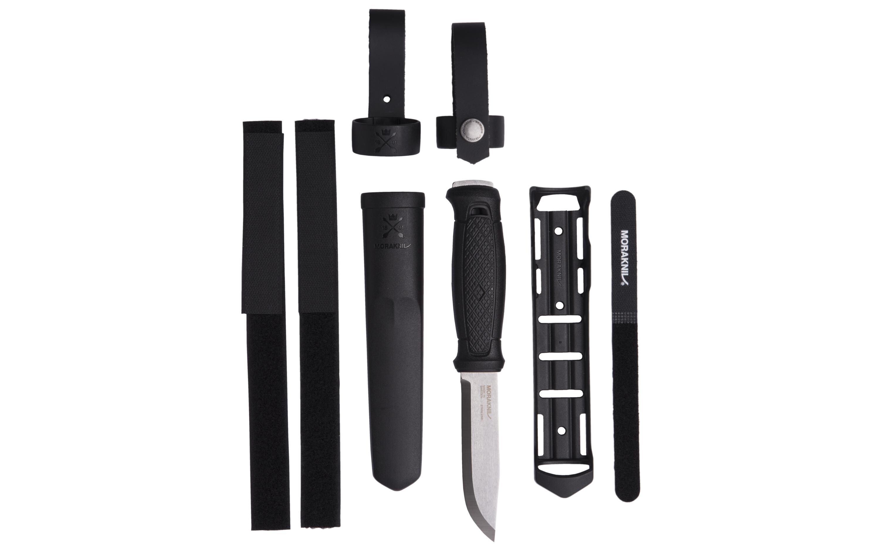 Survival Knife Garberg Multimont SchwarzAllround-Messer
