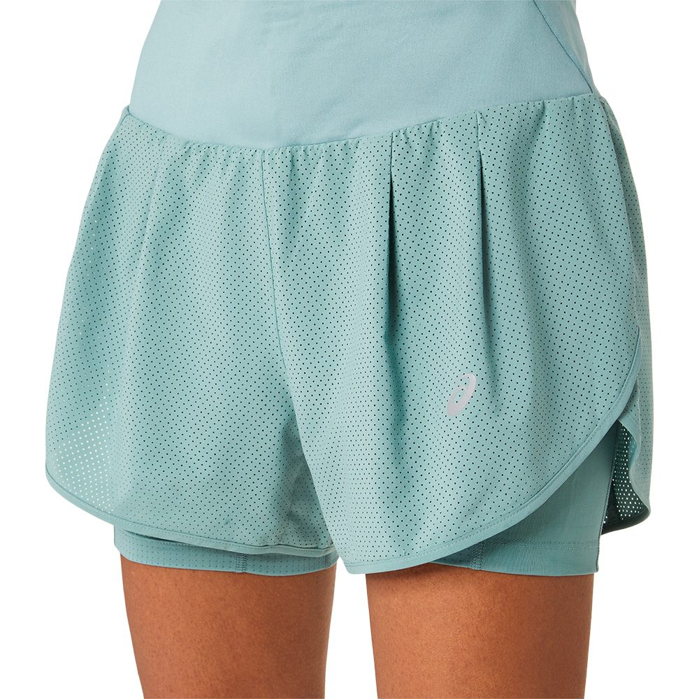 ASICS Road 2-N-1 3.5' Shorts Damen celadon