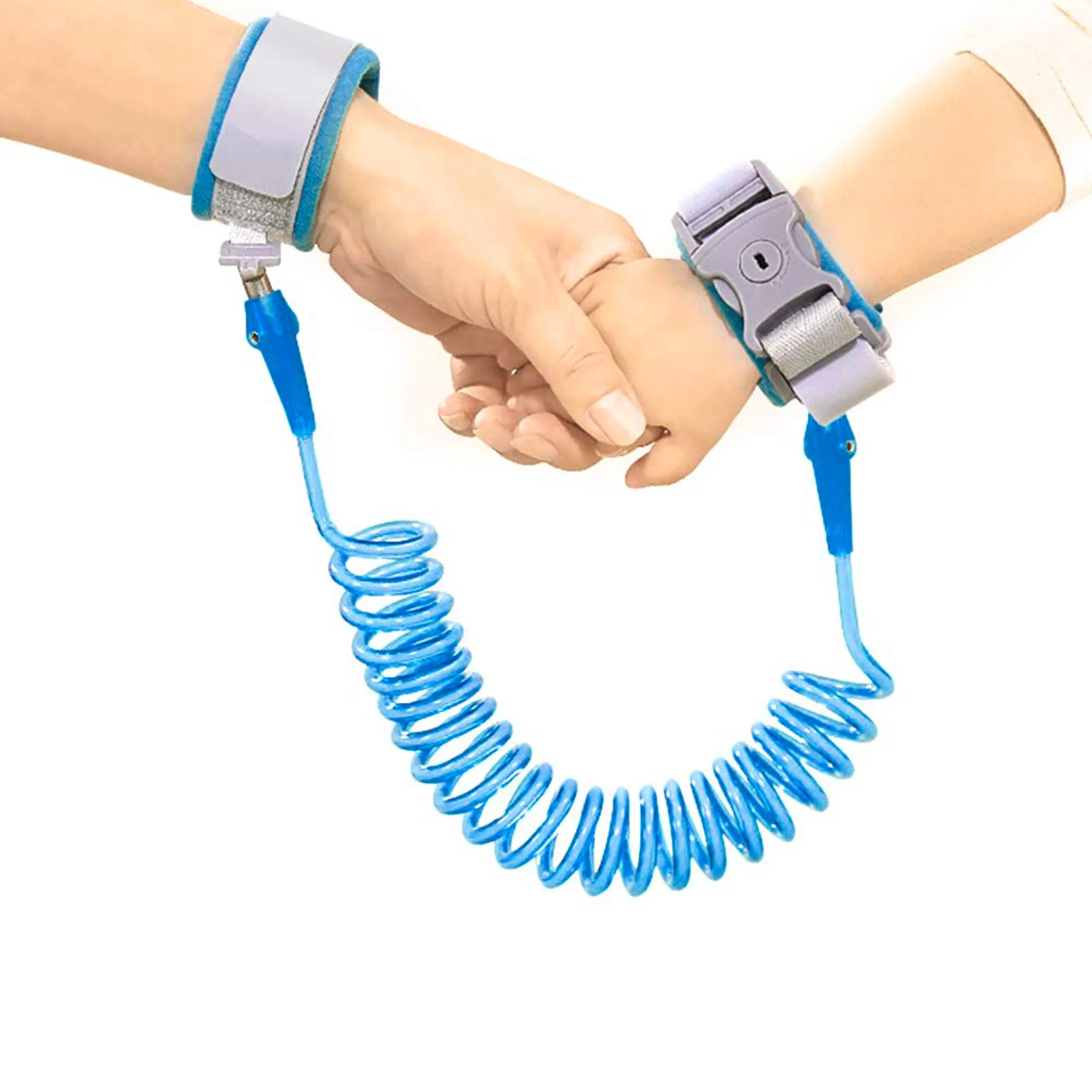 Clément - Équipement Bracelet de Sécurité avec Clé - Bleu