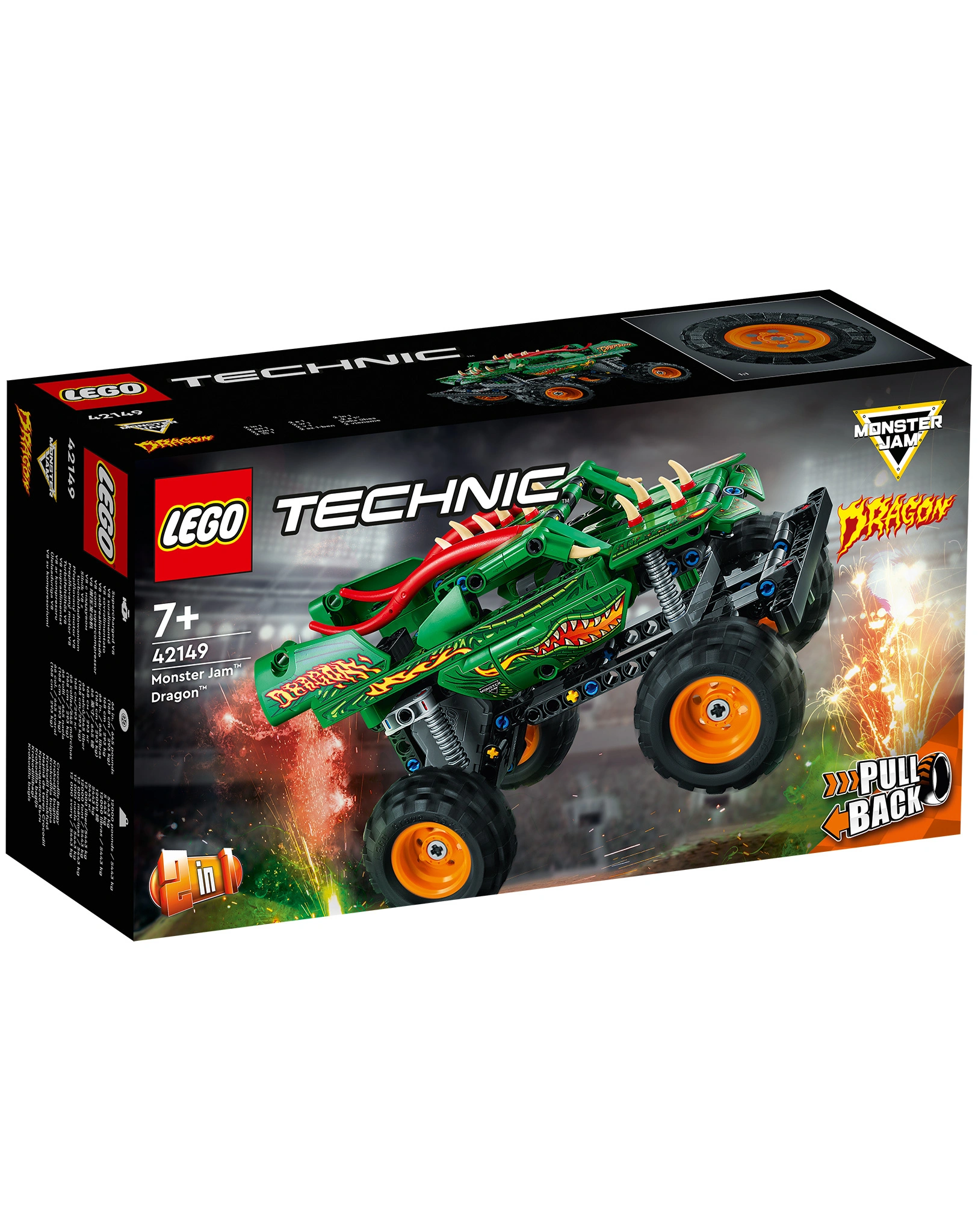 LEGO® Technic 42149 Monster Jam Dragon