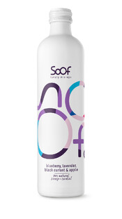 Soof Siroop Blauwe Bes, Lavendel, Zwarte Bes & Appel 340ML