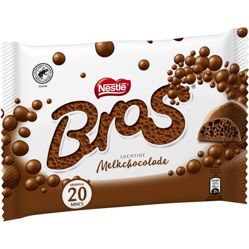 Bros Mini melkchocolade uitdeelzak