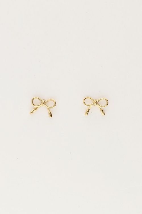 Minimalistische strikjes studs