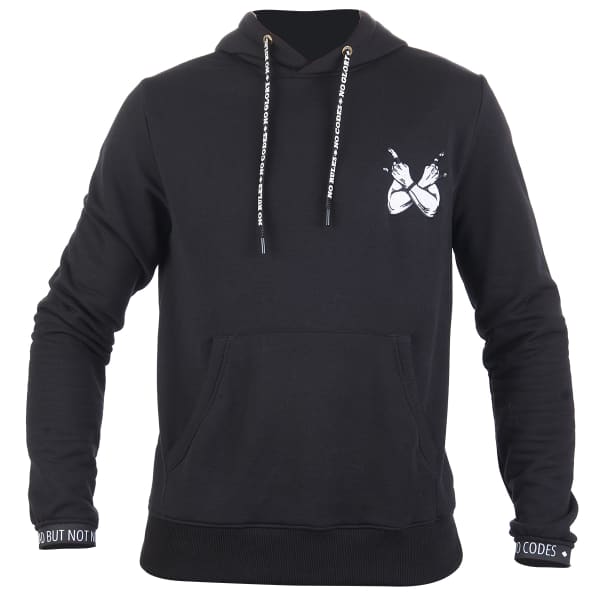 Sweatshirt NOGRAD NOT NOVICE HOODIE BLACK