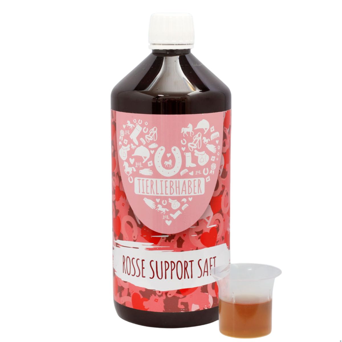 Tierliebhaber Rosse Support Saft für Pferde