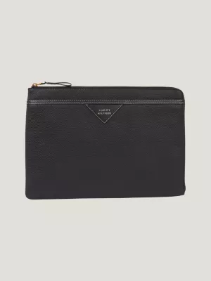Capa para laptop Signature Premium em couro