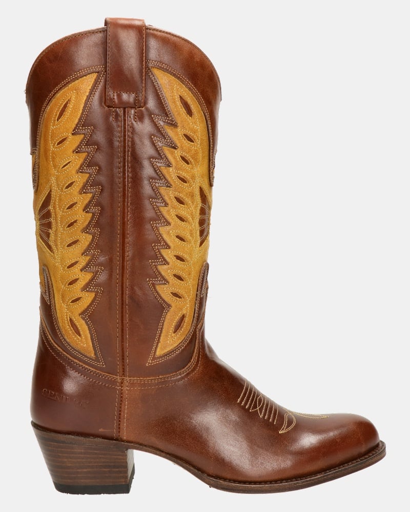 Sendra Debora Flex Cowboylaarzen  - cognac