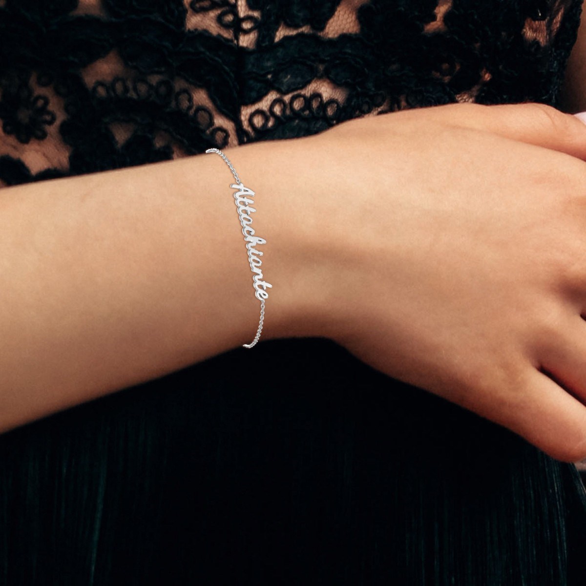 Attachiante - Bracelet à message