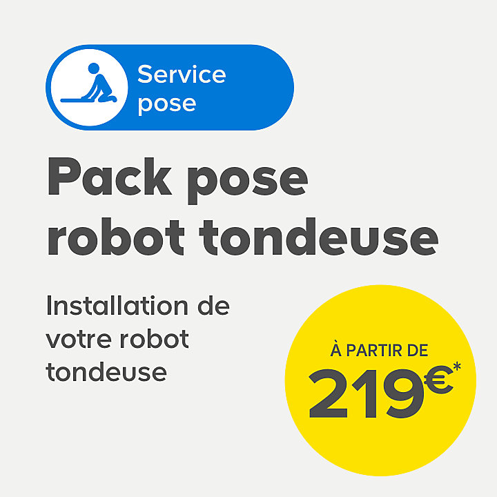 Robot tondeuse 20 V Worx WR141 M500 Landroid 500 m² 18 cm