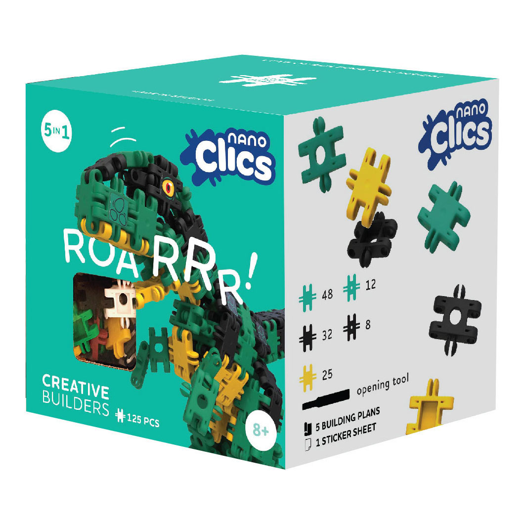 Nano Clics - Creative Builders, 125dlg.