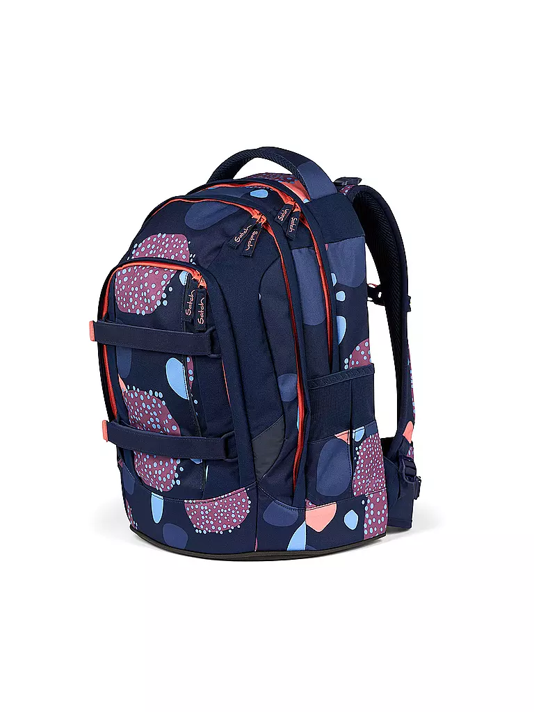 SATCH Schulrucksack Pack Coral Reef dunkelblau