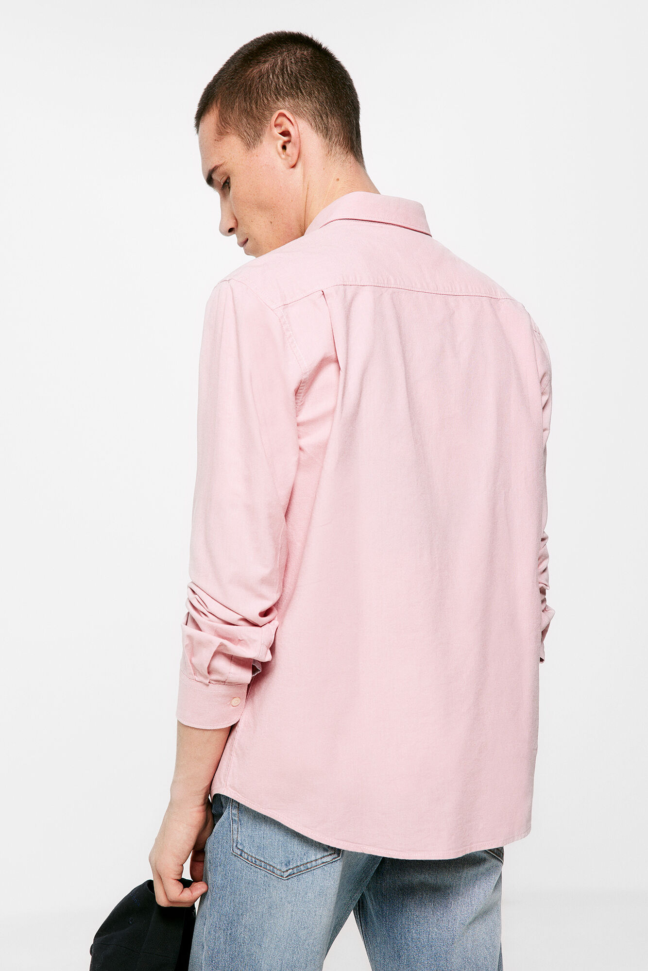 Cor da camisa Oxford