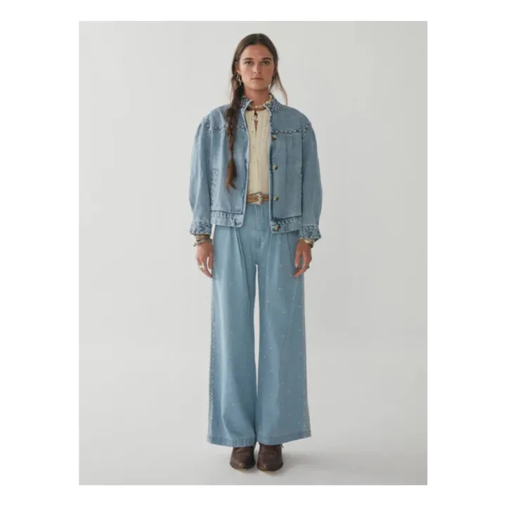Maison Hotel Veste en Jean Dolly  | Bleu