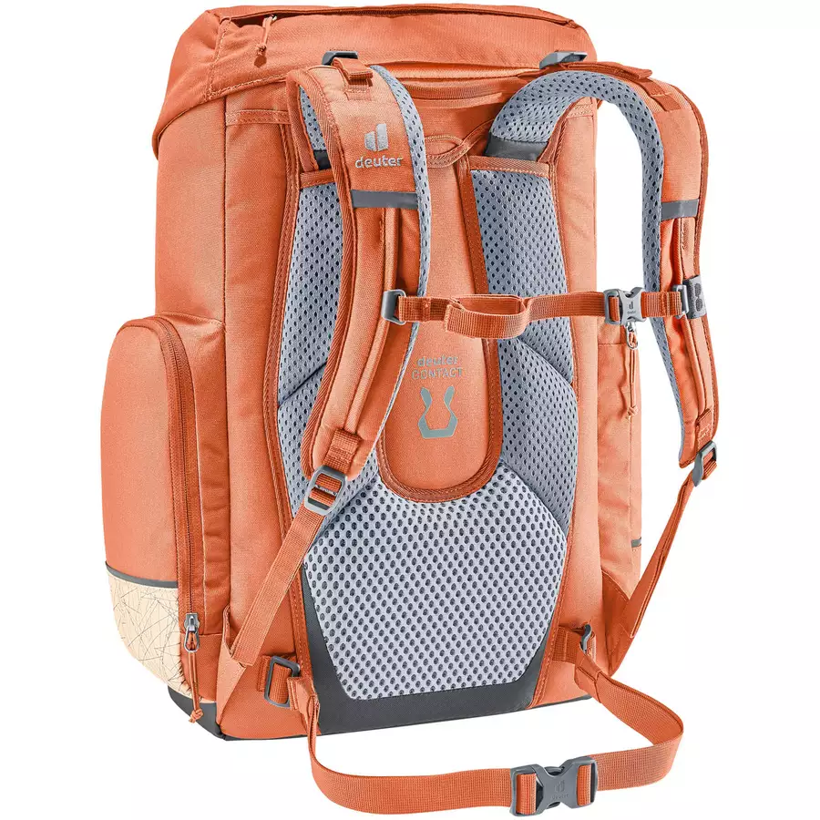 Deuter School Scula - Schulrucksack 49 cm chestnut-blush micado