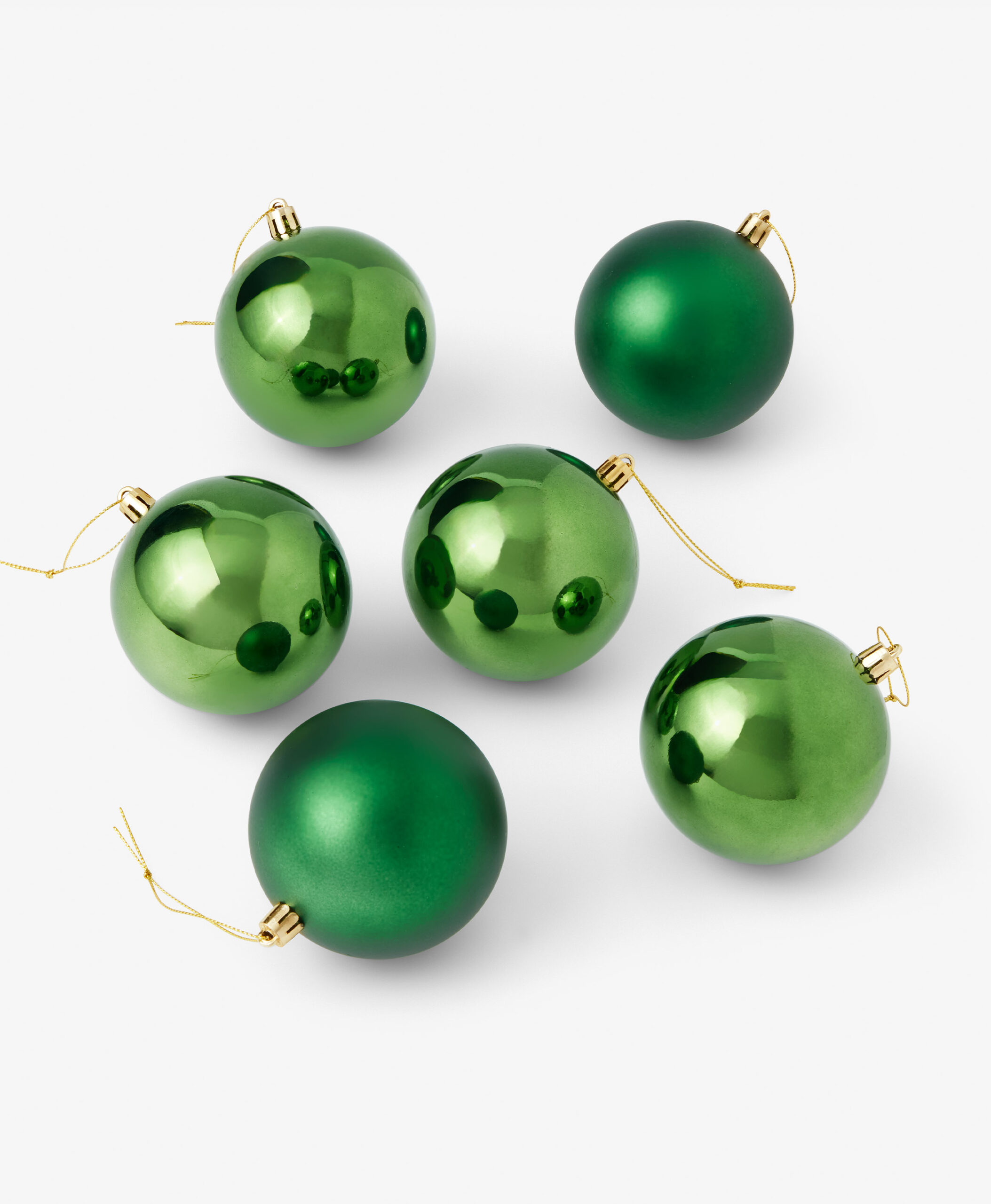 Weihnachtsbaumkugeln, 6er-Pack