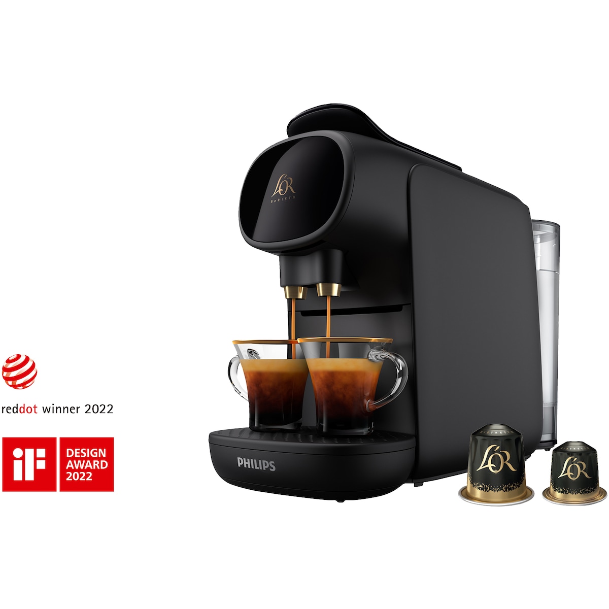 L OR Barista Sublime kapselmaskin LM9012/60 (sort)