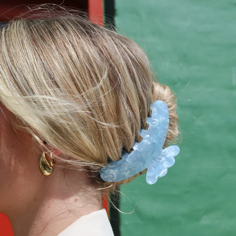 By Stær AGNES Hair Clip Large - Light Blue