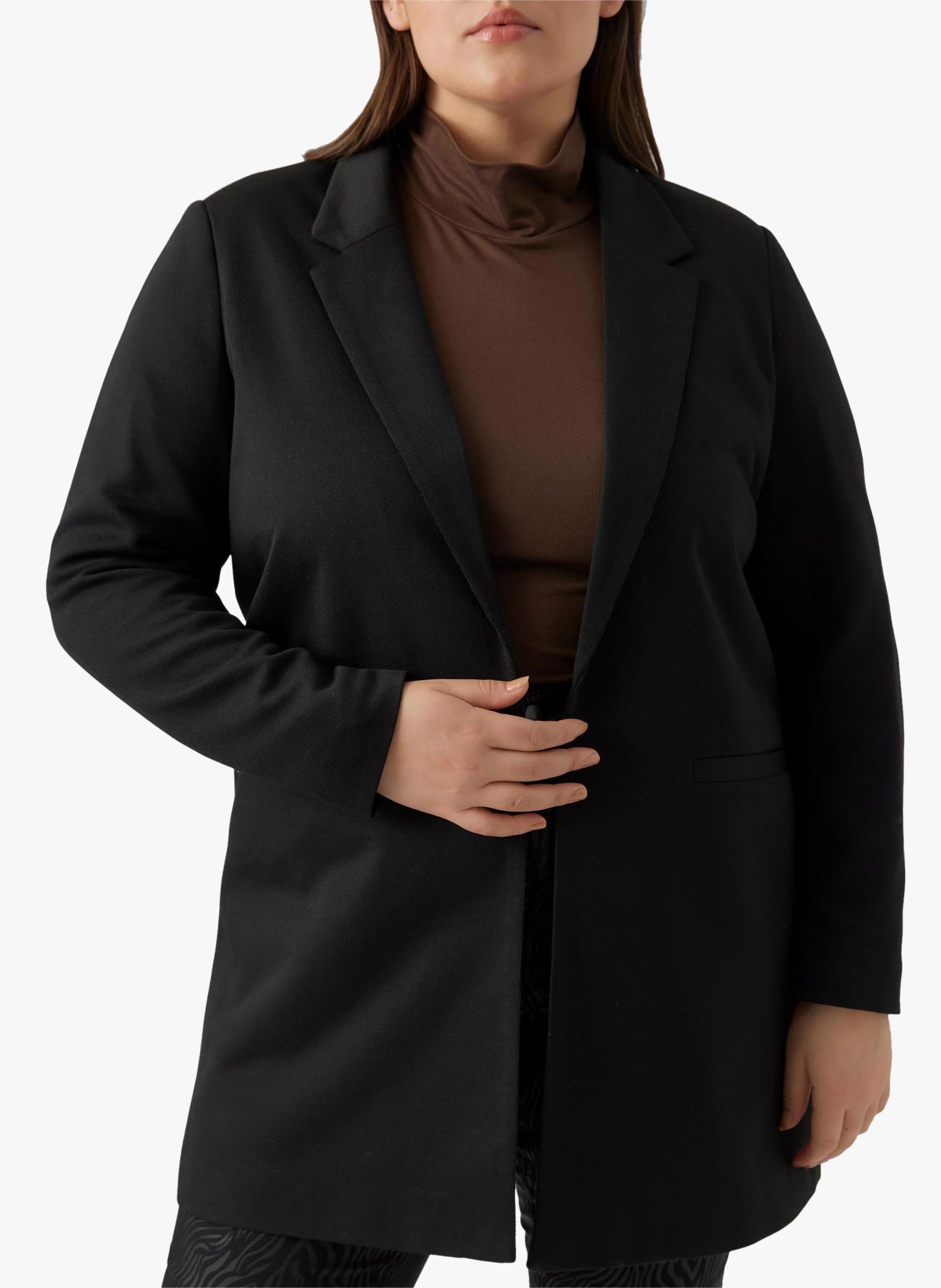 VERINA - Blazer col tailleur| Noir