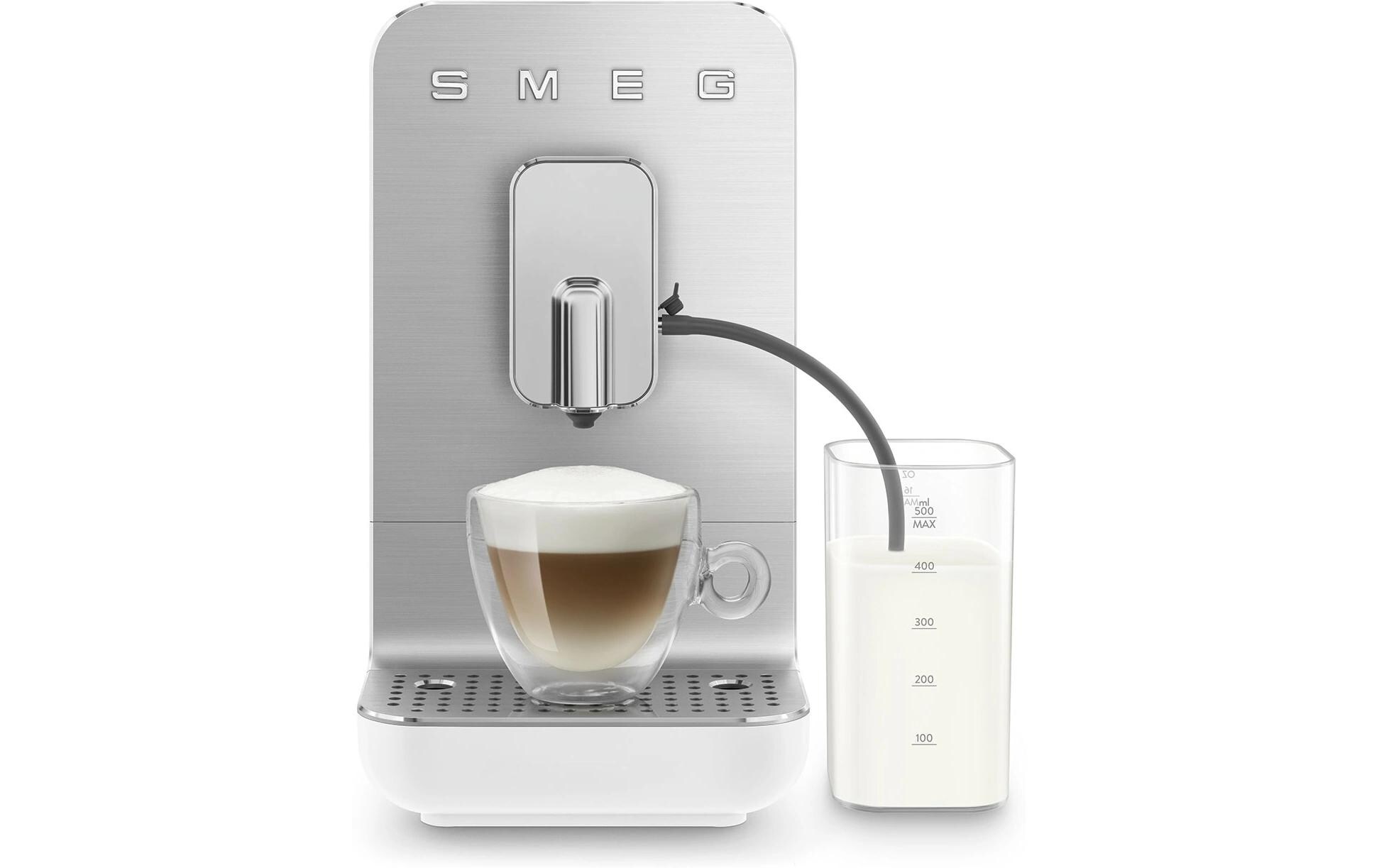 Kaffeevollautomat Collezione BCC13WHMEU Weiss matt<br>Espressomaschine mit integriertem Milchsystem