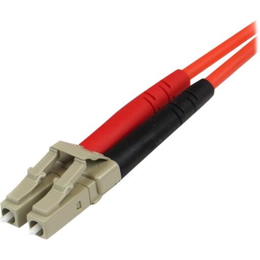 StarTech.com Câble Réseau - Jarretière Fibre Optique Duplex Multimode 50/125 OM2 LC - ST - LSZH - 5 m