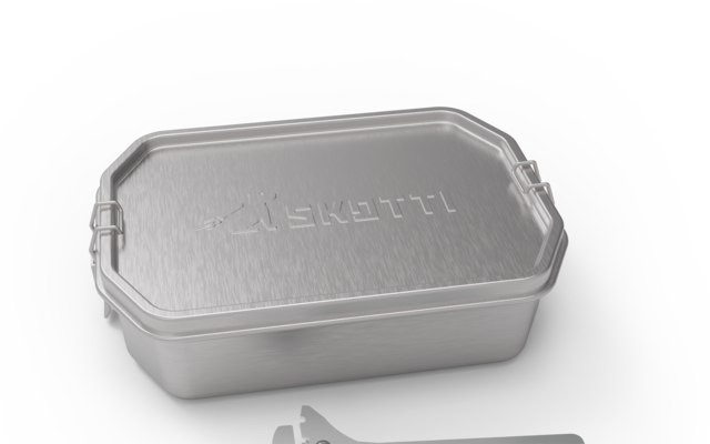 Skotti Multifunktionsbox Boks für Skotti Grill inklusive Hebezange stapelbar
