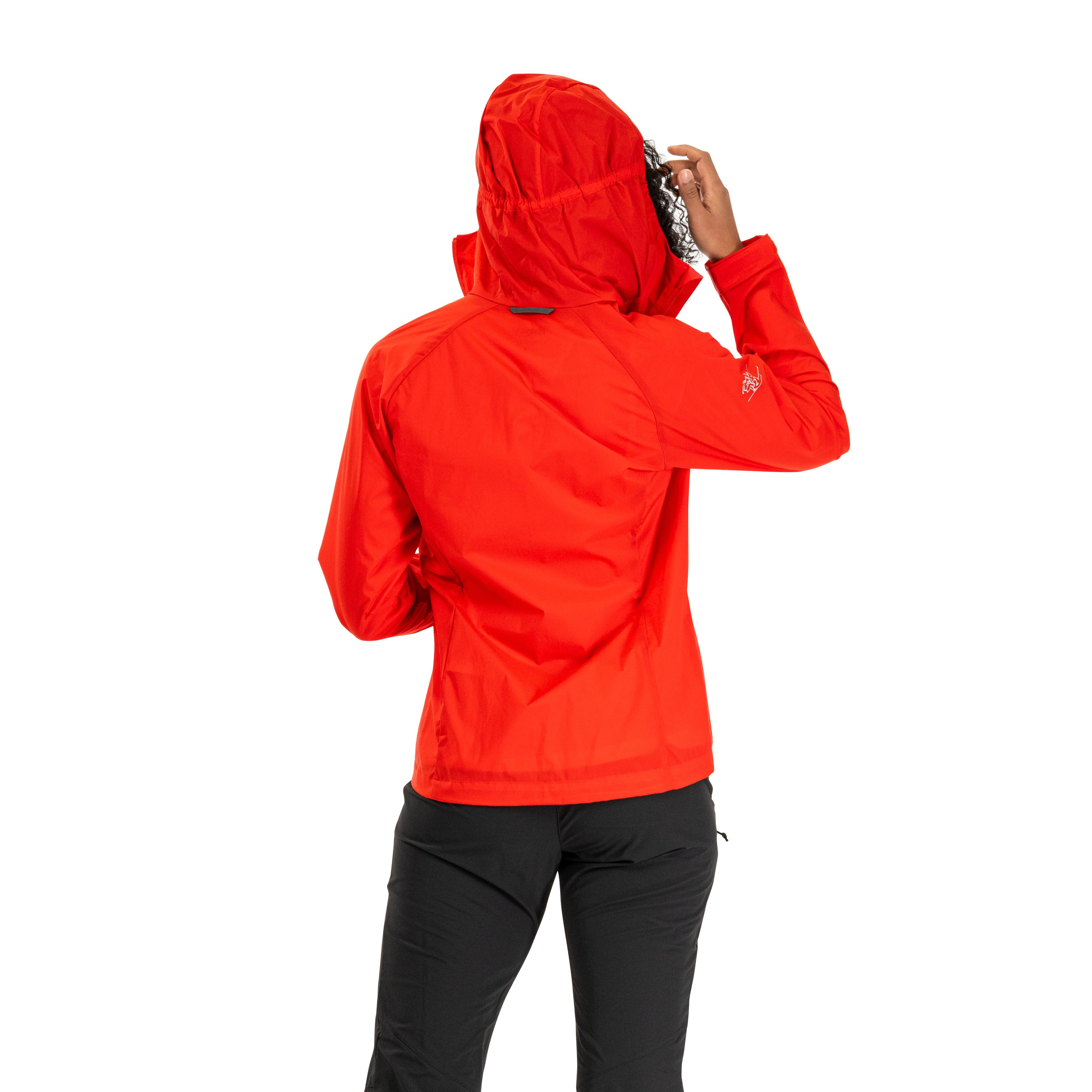 Microlight Jacket Women Fire Red