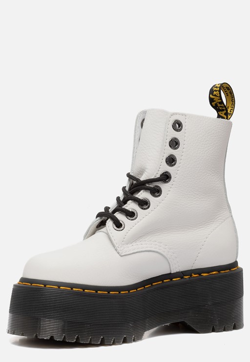 Dr. Martens Quad Retro Max veterboots wit Leer