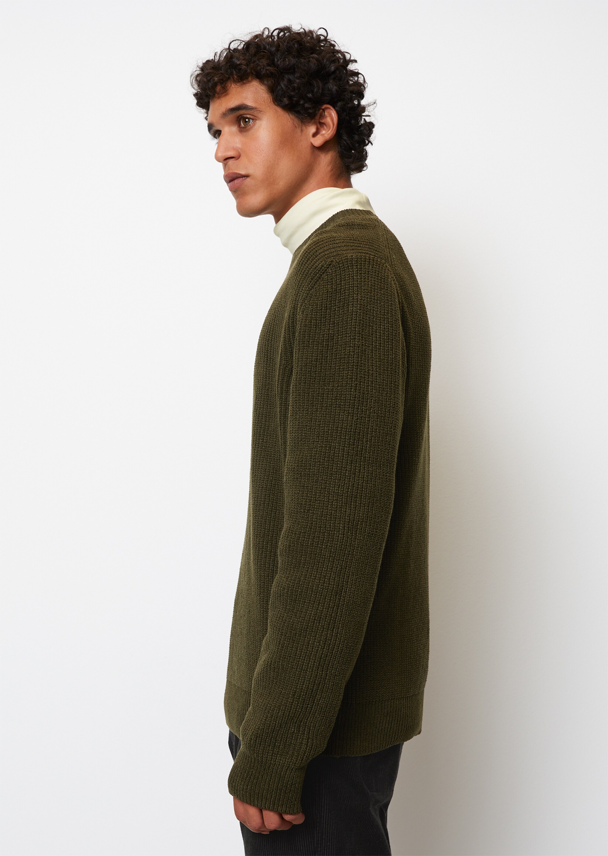 Chenille-Pullover relaxed aus Organic Cotton