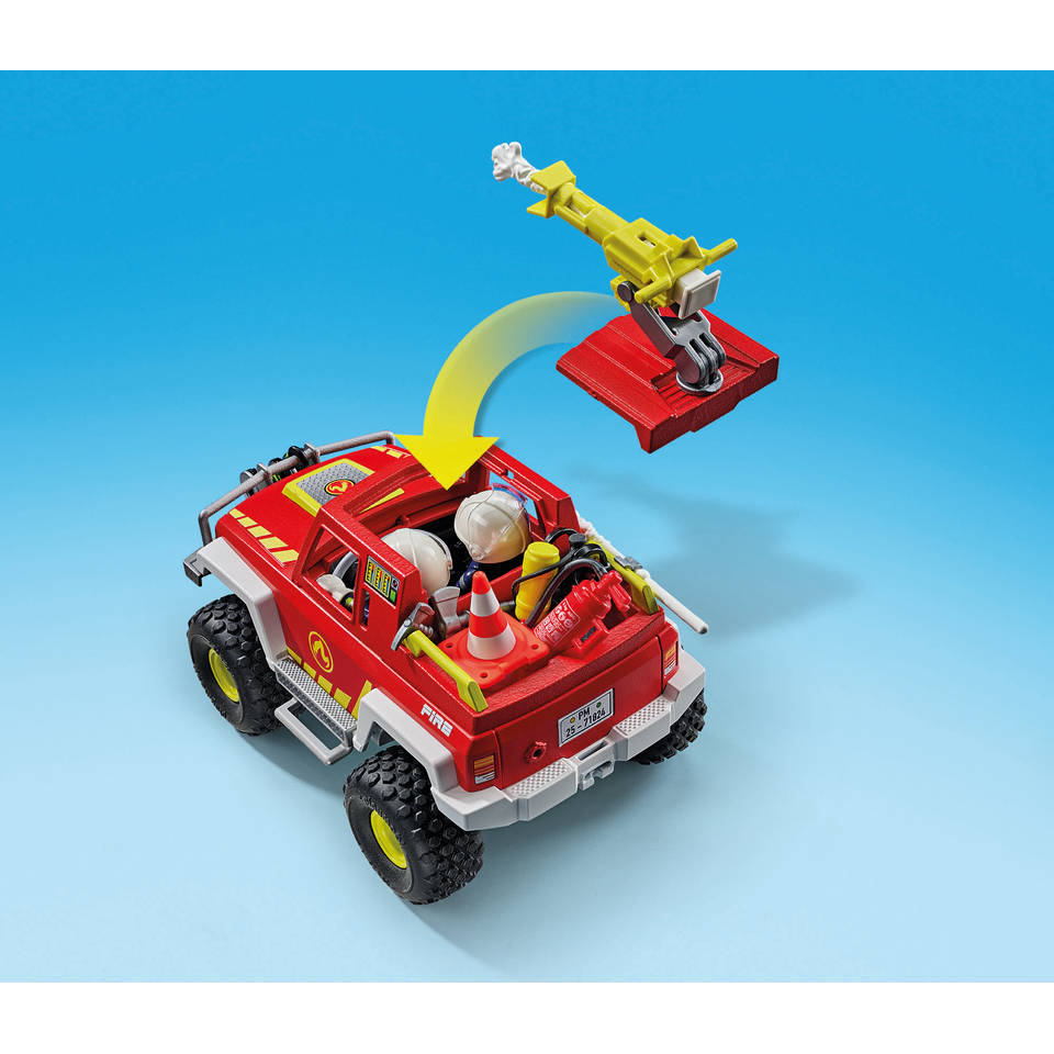PLAYMOBIL Action Heroes brandweerwagen 71824