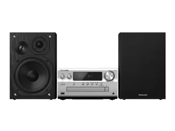 Panasonic SC-PMX802 - Audiosystem - 120 Watt (Total) - sølv