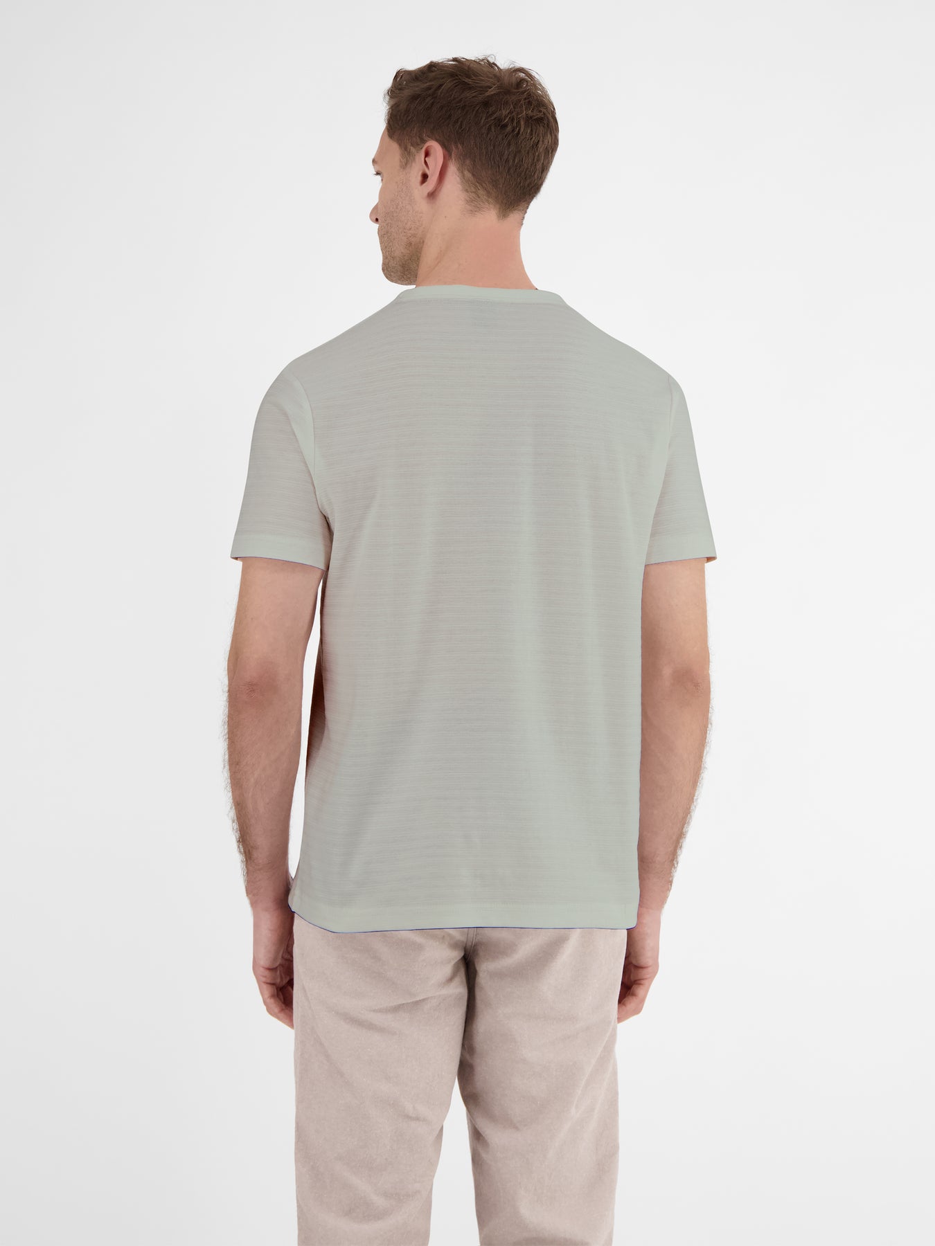 T-Shirt in Strukturqualität