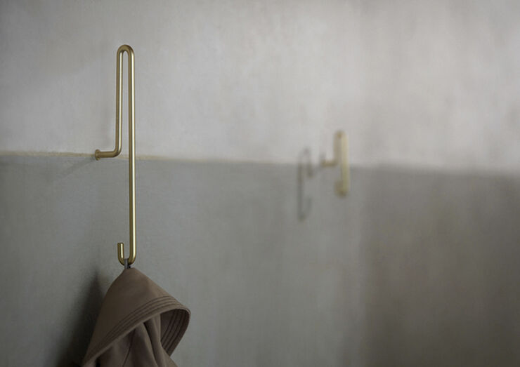 Moebe Wall Hook Large Black Sort