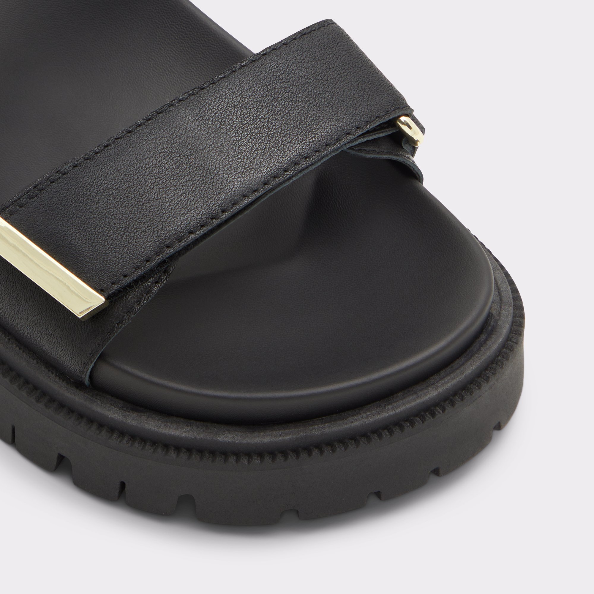 Sanddy Black Women Platform sandals