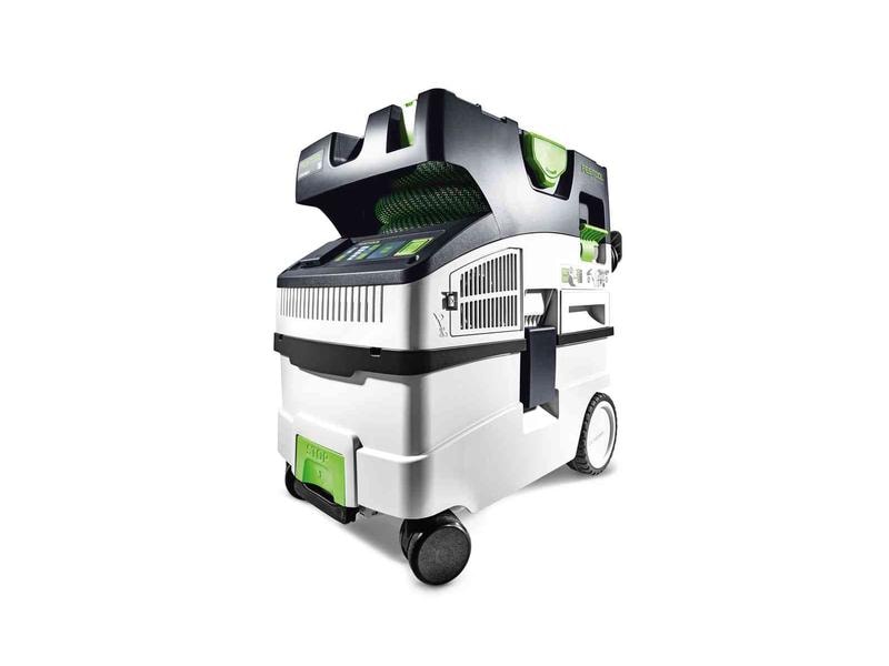 FESTOOL Nass-/Trockensauger  CLEANTEC CTM MIDI I Kompaktes Absaugmobil – geeignet für bis zu Staubklasse M