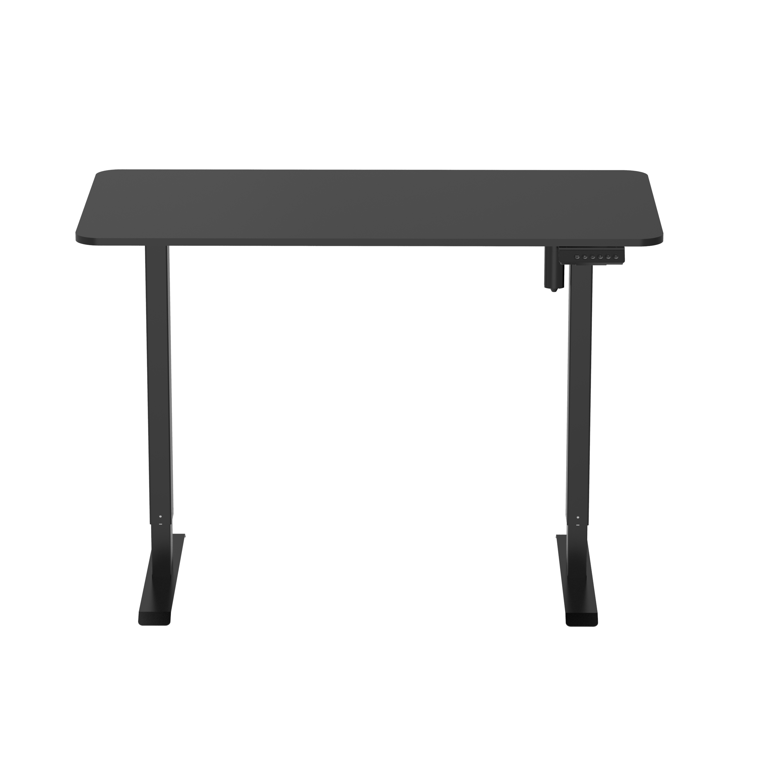Stehpult elektrisch BUDGET schwarz 120 x 60 cm
