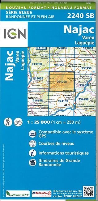IGN - 2240 SB NAJAC 1 25 000