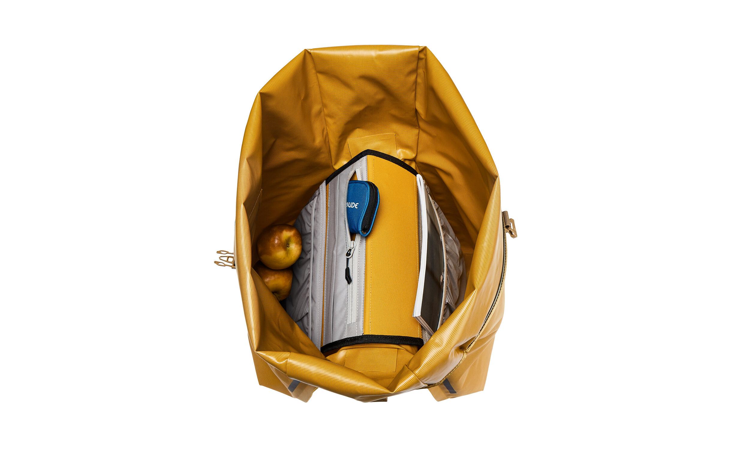 Hinterradtasche Proof Double UL Burnt Yellow<br>Doppel-Fahrradtasche