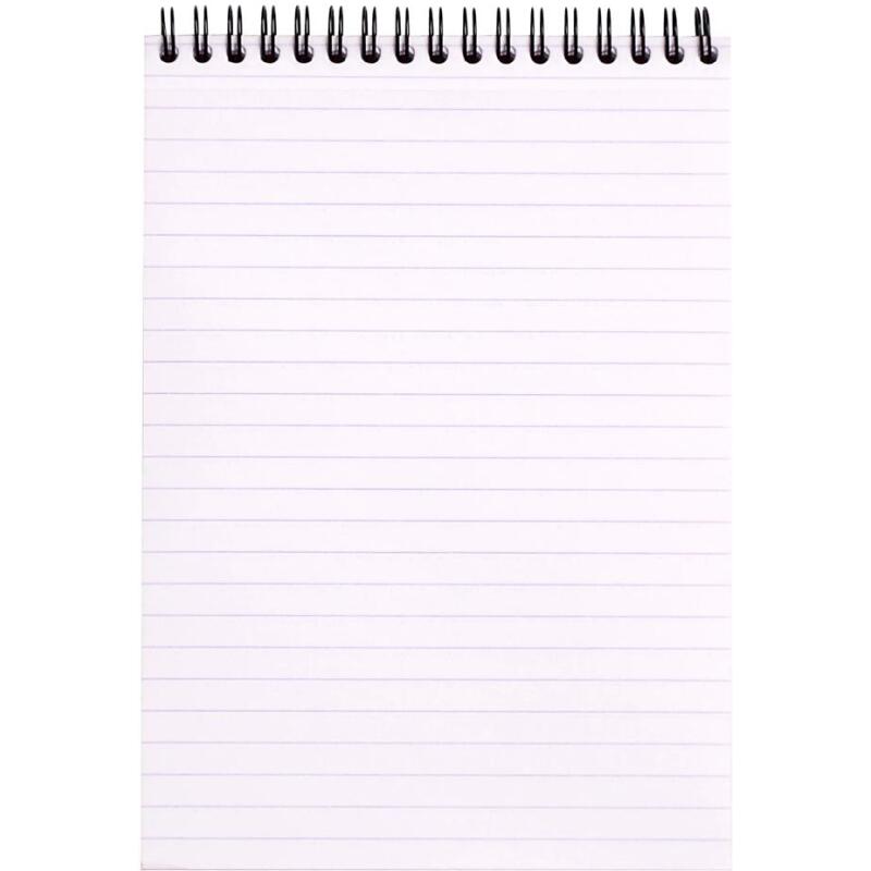 Notepad A5 80 feuilles lignées 80 g - Orange