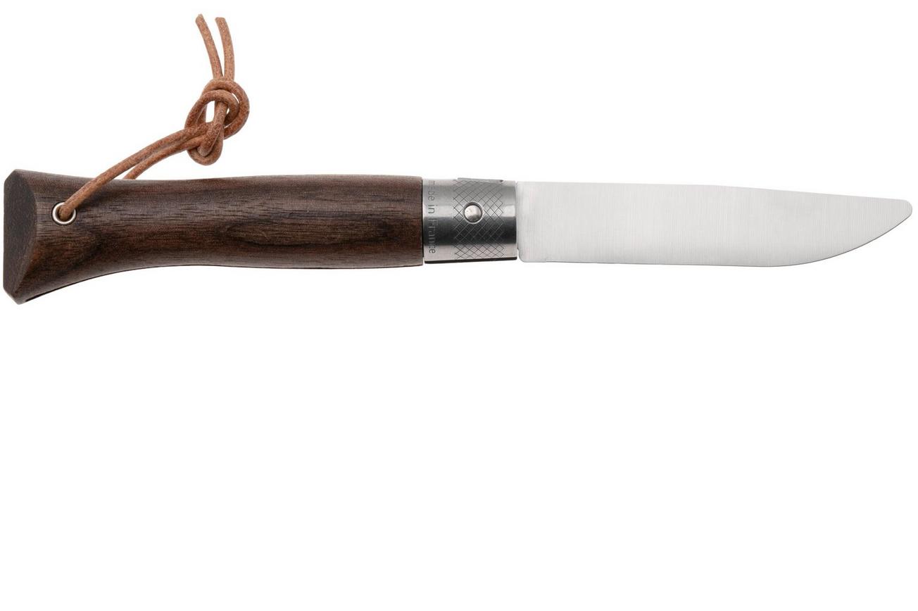 Opinel Néo6 Opiflex 003108 Stainless Steel, Black Walnut Wood, slipjoint zakmes